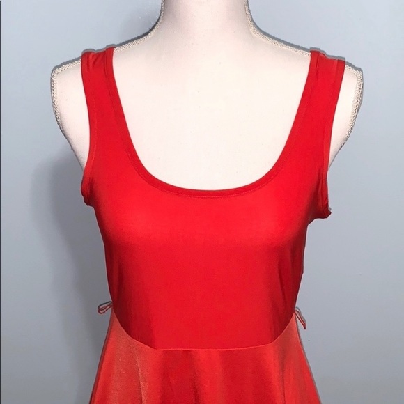 Sleeveless Sundress Red Size M - Picture 2 of 10